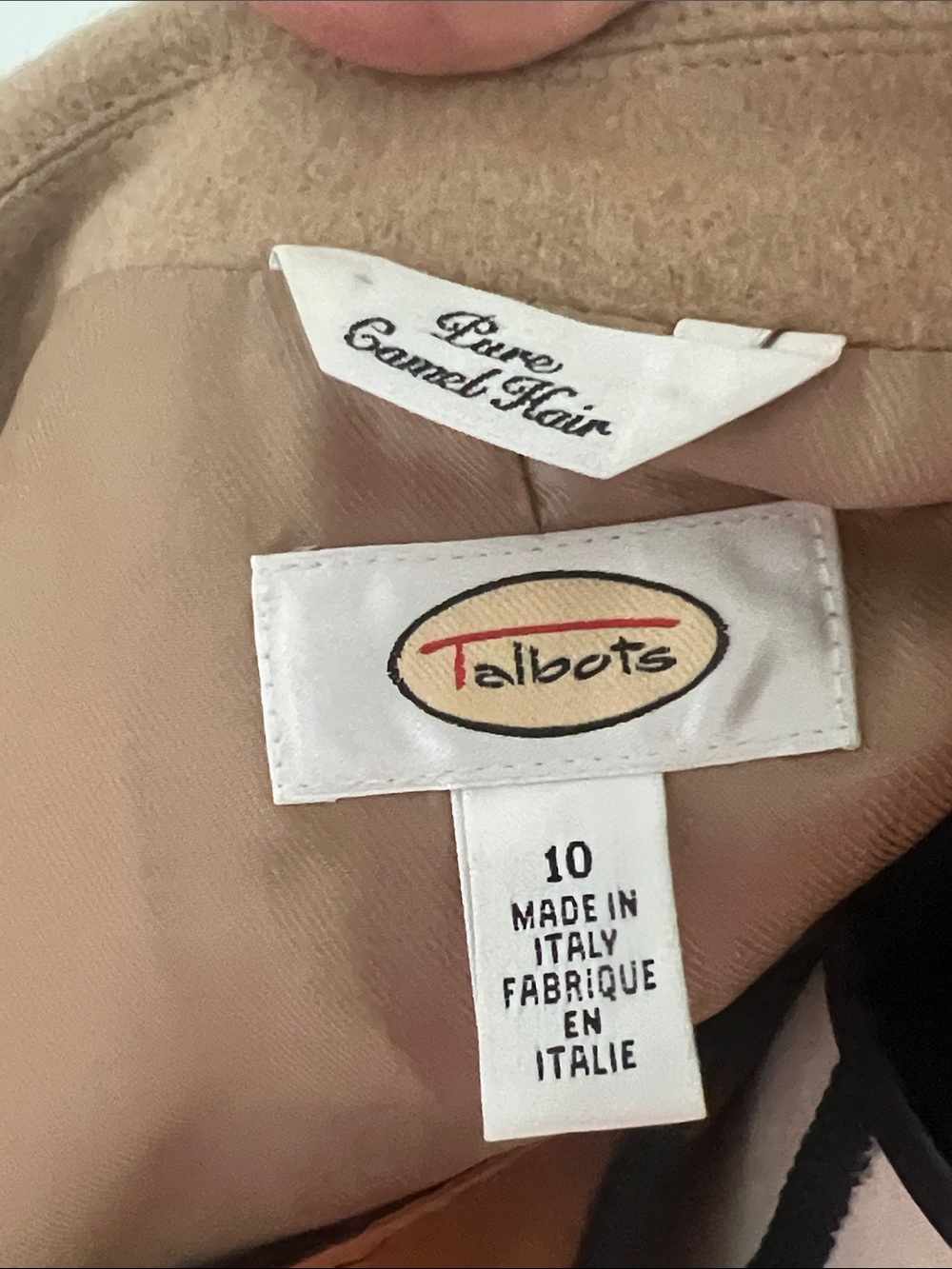 Talbots Tan Wool jacket - Picture 5 of 9